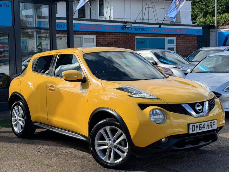 2014 Nissan Juke 1.5 Dci 8v Acenta Premium Euro 5 (s/s) 5dr in Yellow — image 1