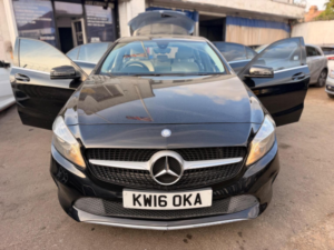 2016 Mercedes-Benz A Class 1.6 A180 Sport 7g-Dct Euro 6 (s/s) 5dr in Black — image 2