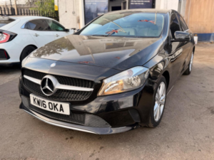 2016 Mercedes-Benz A Class 1.6 A180 Sport 7g-Dct Euro 6 (s/s) 5dr in Black — image 3