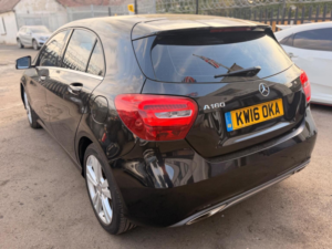 2016 Mercedes-Benz A Class 1.6 A180 Sport 7g-Dct Euro 6 (s/s) 5dr in Black — image 4