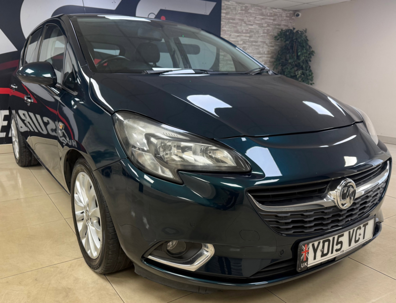 2015 Vauxhall Corsa 1.4i Se Hatchback 5dr Petrol Auto Euro 6 (90 Ps) in Green — image 1