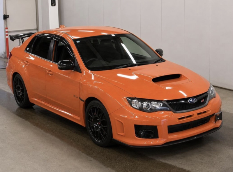 2013 Subaru Impreza Wrx Sti Ts Type Ra Nbr Challenge Edition in Orange — image 1