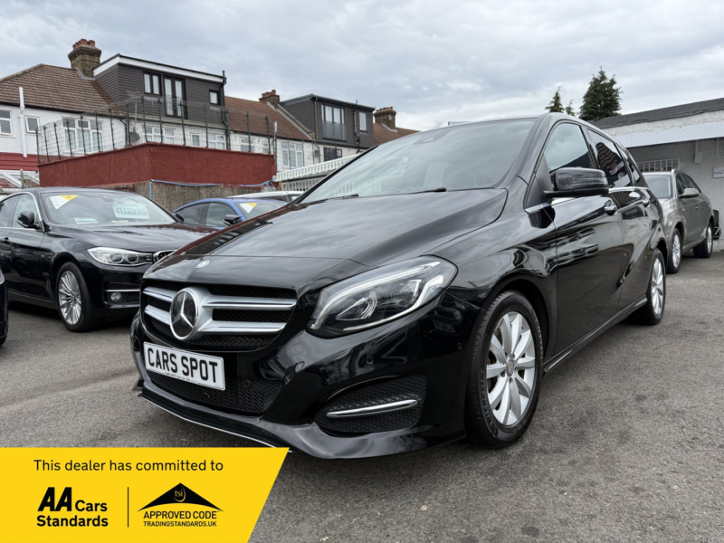 2016 Mercedes-Benz B Class B180 1.6 Blueefficiency Sport Verified Miles Fresh Import Finance Avb in Black — image 1