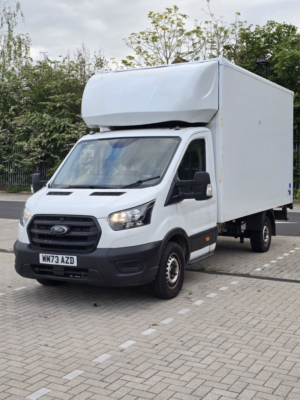 2024 Ford Transit 2.0 350 Ecoblue Leader Chassis Cab 2dr Diesel Manual Fwd L4 Euro 6 (s/s) (130 Ps) in White — image 3