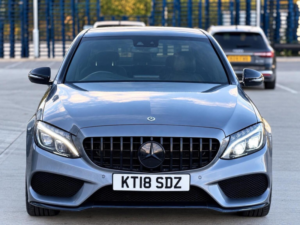 2018 Mercedes-Benz C Class 1.6 C200d Amg Line (premium) G-Tronic+ Euro 6 (s/s) 4dr in Grey — image 5