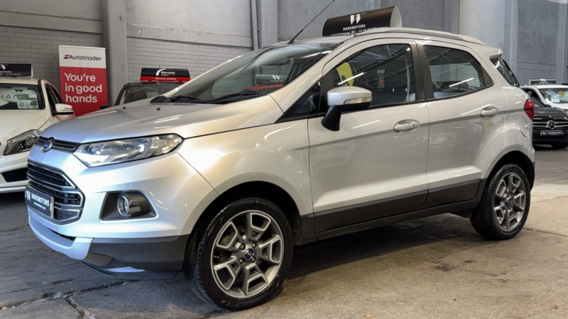 2015 Ford Ecosport 1.5 Tdci Titanium Silver 5dr Lowtax+11stamps+beltdone in Silver — image 1