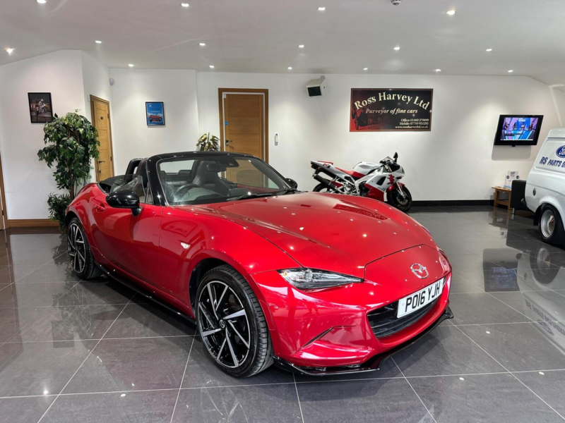 2016 Mazda Mx-5 2.0 Skyactiv-G Sport Recaro Euro 6 2dr in Red — image 1