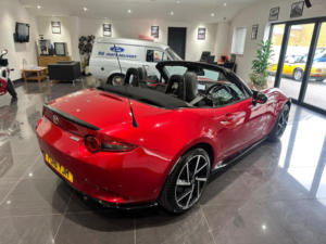 2016 Mazda Mx-5 2.0 Skyactiv-G Sport Recaro Euro 6 2dr in Red — image 5