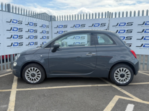 2018 Fiat 500 1.2 Lounge Hatchback 3dr Petrol Manual Euro 6 (s/s) (69 Bhp) in Grey — image 4