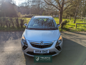 2014 Vauxhall Zafira Tourer 1.4 T 16v Exclusiv in Silver — image 2