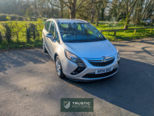 2014 Vauxhall Zafira Tourer 1.4 T 16v Exclusiv in Silver — image 6