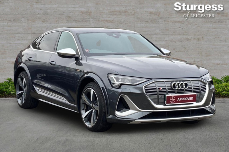 2022 Audi E-Tron S Sportback Auto Quattro 5dr 95kwh (11kw Charger) in Grey — image 1
