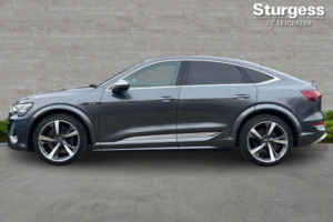 2022 Audi E-Tron S Sportback Auto Quattro 5dr 95kwh (11kw Charger) in Grey — image 5