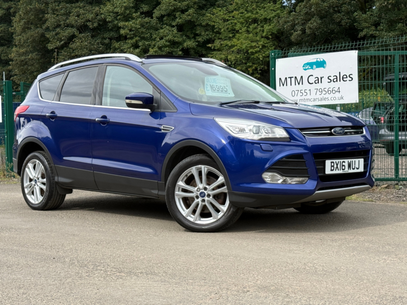 2016 Ford Kuga 2.0 Tdci Titanium X Sport SUV 5dr Diesel Manual AWD Euro 6 (s/s) (180 Ps) in Blue — image 1