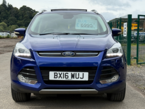 2016 Ford Kuga 2.0 Tdci Titanium X Sport SUV 5dr Diesel Manual AWD Euro 6 (s/s) (180 Ps) in Blue — image 2