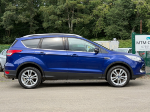 2016 Ford Kuga 2.0 Tdci Titanium X Sport SUV 5dr Diesel Manual AWD Euro 6 (s/s) (180 Ps) in Blue — image 4