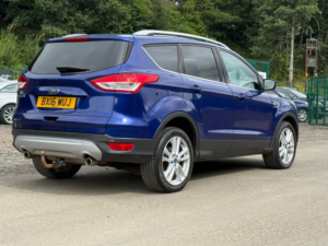 2016 Ford Kuga 2.0 Tdci Titanium X Sport SUV 5dr Diesel Manual AWD Euro 6 (s/s) (180 Ps) in Blue — image 5