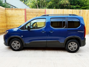 2023 Peugeot Rifter 3 SEAT Auto Wheelchair Accessible Disabled Access Vehicle Wav in Blue — image 6