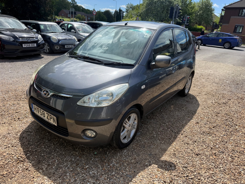 2008 Hyundai I10 1.2 Style Hatchback 5dr Petrol Manual Euro 4 (77 Bhp) in Grey — image 1