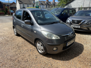 2008 Hyundai I10 1.2 Style Hatchback 5dr Petrol Manual Euro 4 (77 Bhp) in Grey — image 2