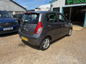 2008 Hyundai I10 1.2 Style Hatchback 5dr Petrol Manual Euro 4 (77 Bhp) in Grey — image 4