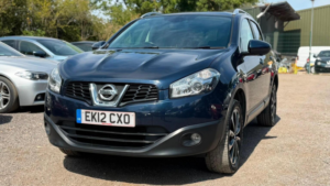 2012 Nissan Qashqai 1.5 Dci N-Tec+ 2WD Euro 5 5dr in Blue — image 3