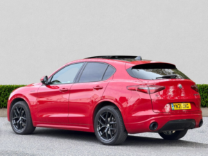 2021 Alfa Romeo Stelvio 2.0t Veloce SUV 5dr Petrol Auto Q4 AWD Euro 6 (s/s) (280 Ps) in Red — image 5