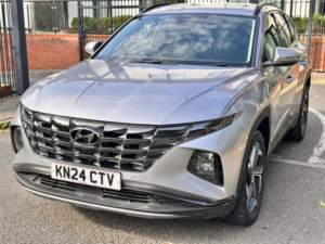 2024 Hyundai Tucson 1.6 H T-Gdi Premium Auto Euro 6 (s/s) 5dr in Silver — image 5
