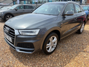 2017 Audi Q3 1.4 Tfsi Cod S Line Edition Euro 6 (s/s) 5dr in Grey — image 3