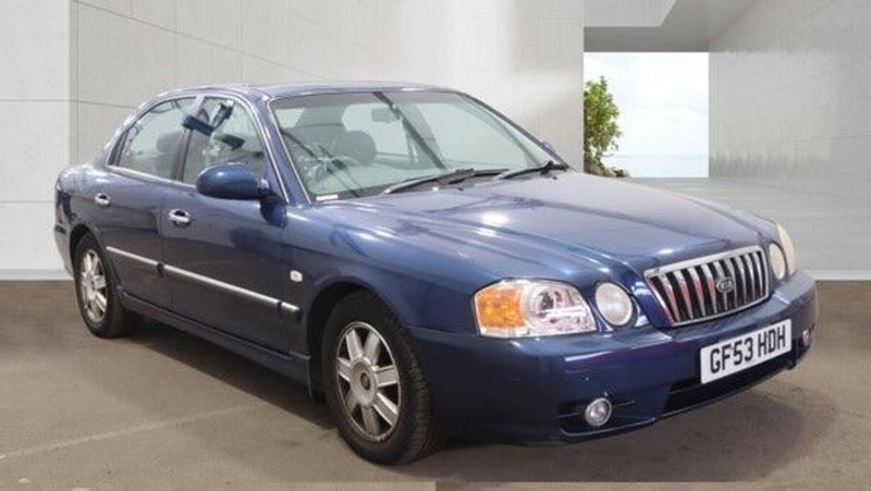 2003 Kia Magentis 2.5 V6 Se 4dr in Blue — image 1