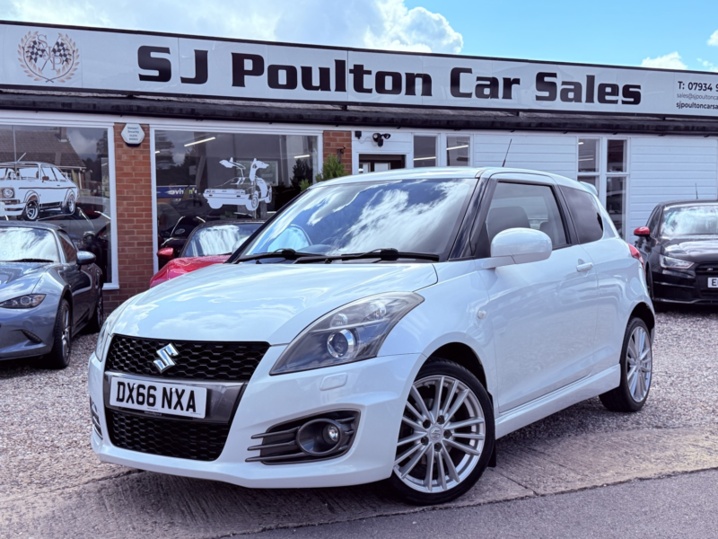 2017 Suzuki Swift 1.6 Sport in White — image 1