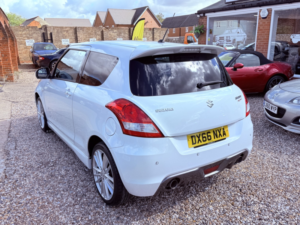 2017 Suzuki Swift 1.6 Sport in White — image 4