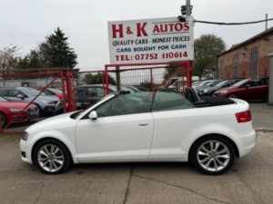 2012 Audi A3 Cabriolet 1.2 Tfsi Sport Euro 5 (s/s) 2dr in White — image 2
