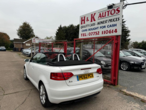 2012 Audi A3 Cabriolet 1.2 Tfsi Sport Euro 5 (s/s) 2dr in White — image 3