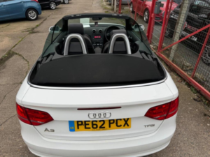 2012 Audi A3 Cabriolet 1.2 Tfsi Sport Euro 5 (s/s) 2dr in White — image 5