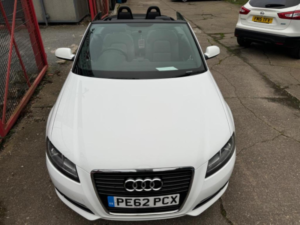 2012 Audi A3 Cabriolet 1.2 Tfsi Sport Euro 5 (s/s) 2dr in White — image 6