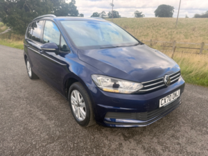 2020 Volkswagen Touran 1.5 Tsi Evo Se MPV 5dr Petrol DSG Euro 6 (s/s) (150 Ps) in Blue — image 3