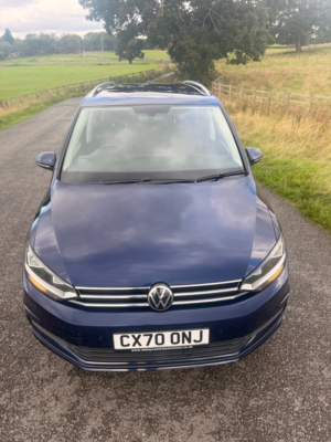 2020 Volkswagen Touran 1.5 Tsi Evo Se MPV 5dr Petrol DSG Euro 6 (s/s) (150 Ps) in Blue — image 5