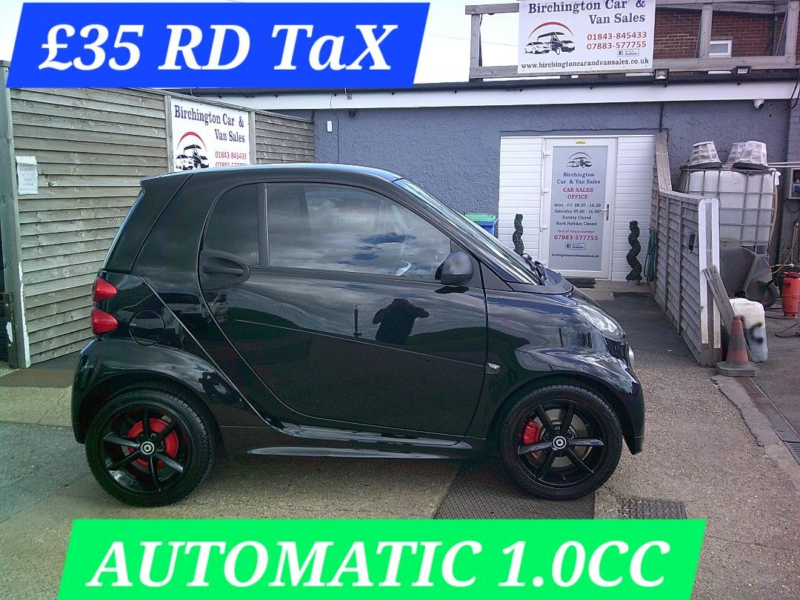 2014 Smart Fortwo 1.0 Grandstyle in Black — image 1