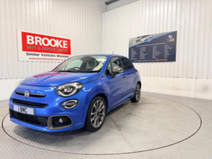 2019 Fiat 500x 1.0 Firefly Turbo Sport Euro 6 (s/s) 5dr in Blue — image 3