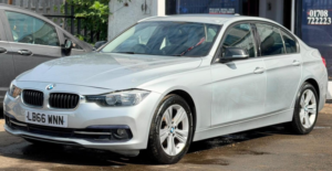 2017 BMW 3 Series 1.5 318i Sport Auto Euro 6 (s/s) 4dr in Silver — image 4