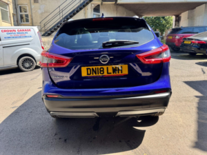 2018 Nissan Qashqai 1.5 Dci Tekna in Blue — image 5