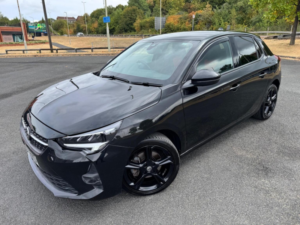 2021 Vauxhall Corsa 1.2 Turbo Sri Premium Euro 6 (s/s) 5dr in Black — image 3