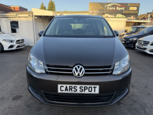2014 Volkswagen Sharan 1.4 Tsi Comfort Line Blue Motion Fresh Import Verified Mile Finance Avb in Brown — image 3