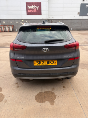2021 Hyundai Tucson 1.6 Crdi Mhev Se Nav SUV 5dr Diesel Hybrid Manual Euro 6 (s/s) (115 Ps) in Grey — image 4