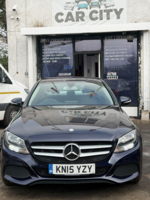 2015 Mercedes-Benz C Class 2.0 C200 Se 7g-Tronic+ Euro 6 (s/s) 4dr in Blue — image 3