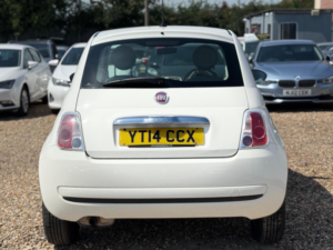 2014 Fiat 500 1.2 Pop Euro 6 (s/s) 3dr in White — image 4