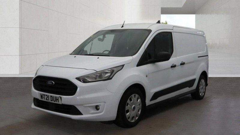 2021 Ford Transit Connect 1.5 230 Ecoblue Trend Crew Van L2 Euro 6 (s/s) 6dr in White — image 1