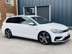 2019 Volkswagen Golf 2.0 Tsi R in White — image 2