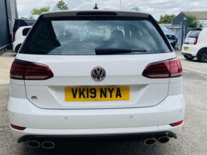 2019 Volkswagen Golf 2.0 Tsi R in White — image 5
